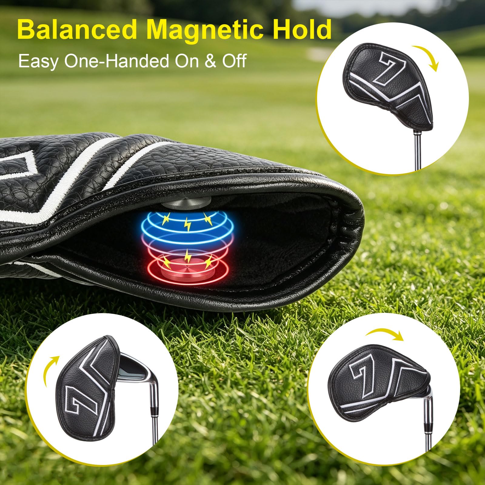 welspo soft interior lining close-up protecting club faces