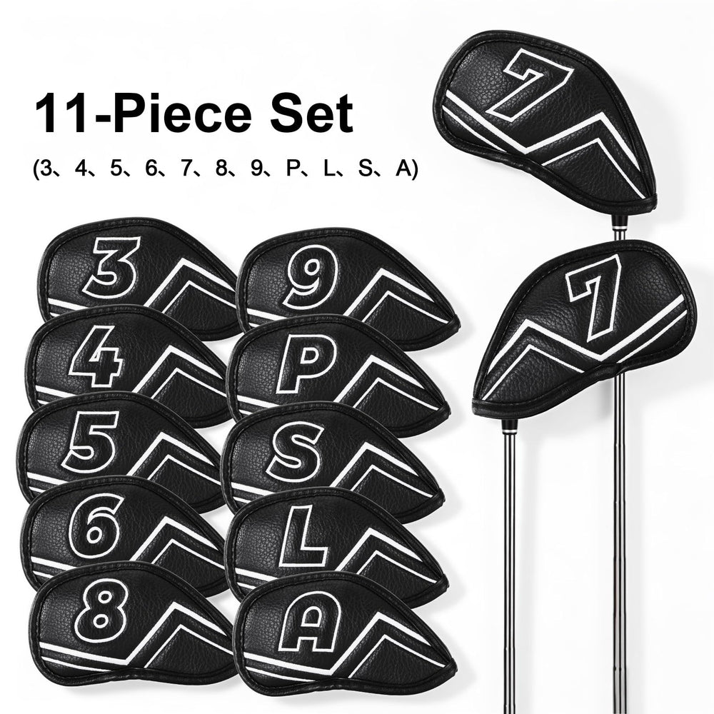 welspo covers on a golf bag demonstrating tidy, professional look