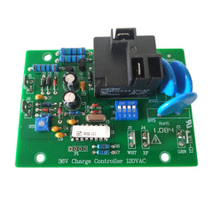 WERLAHO charger board with wiring diagram visible, simplifying correct installation