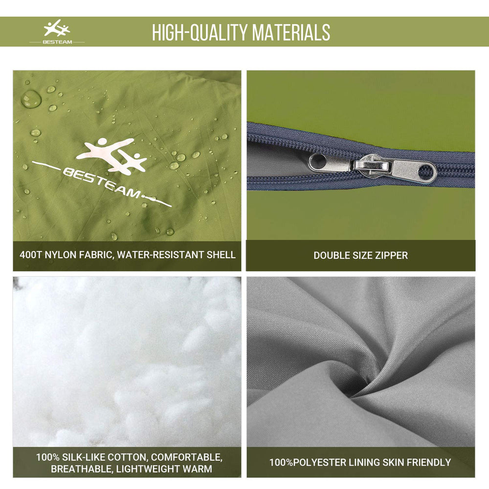 WERTYCITY fill loft detail displays imitation silk cotton warmth with low weight