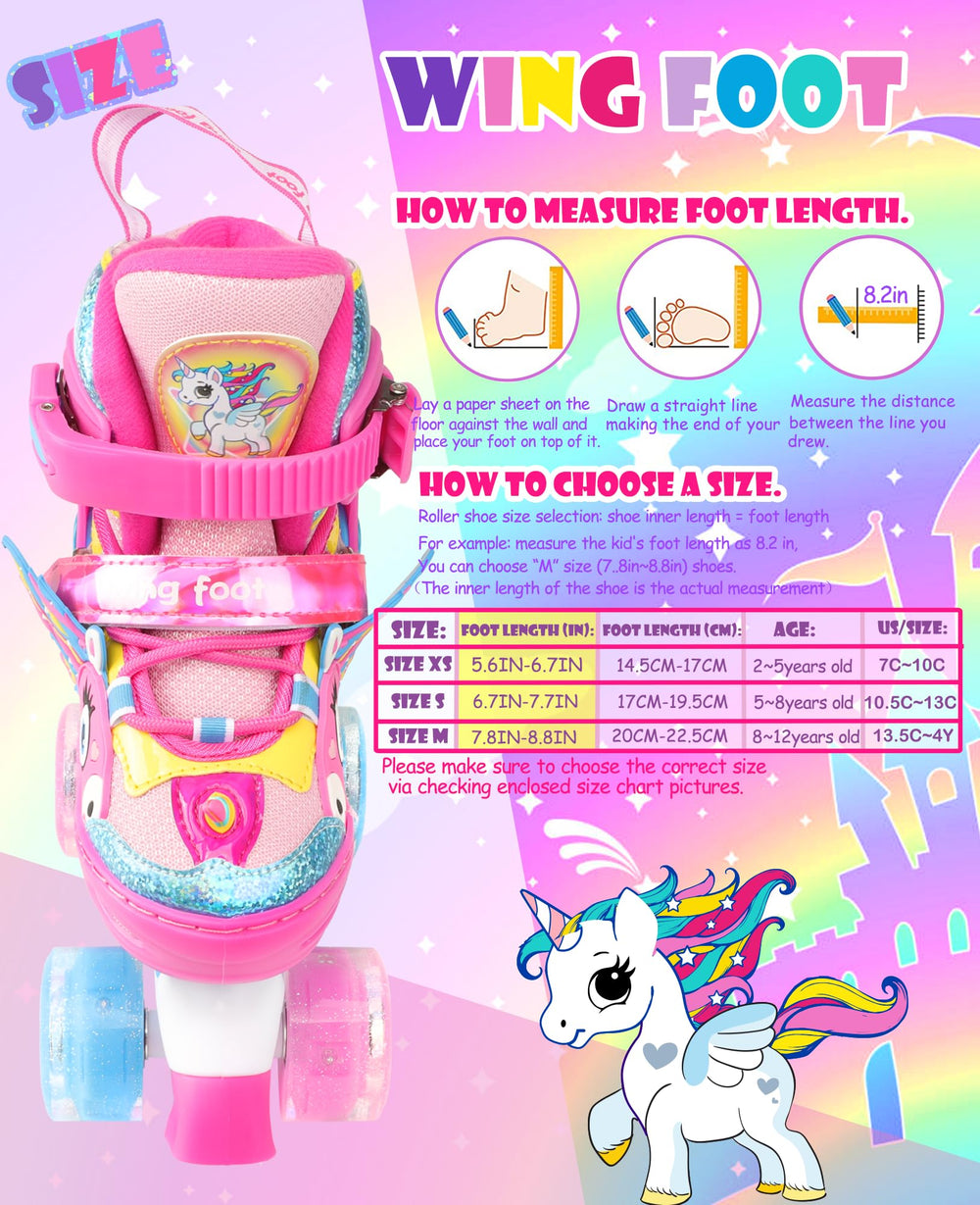 WESKIFAN adjustable size mechanism demonstrating multi-stage fit for growing feet