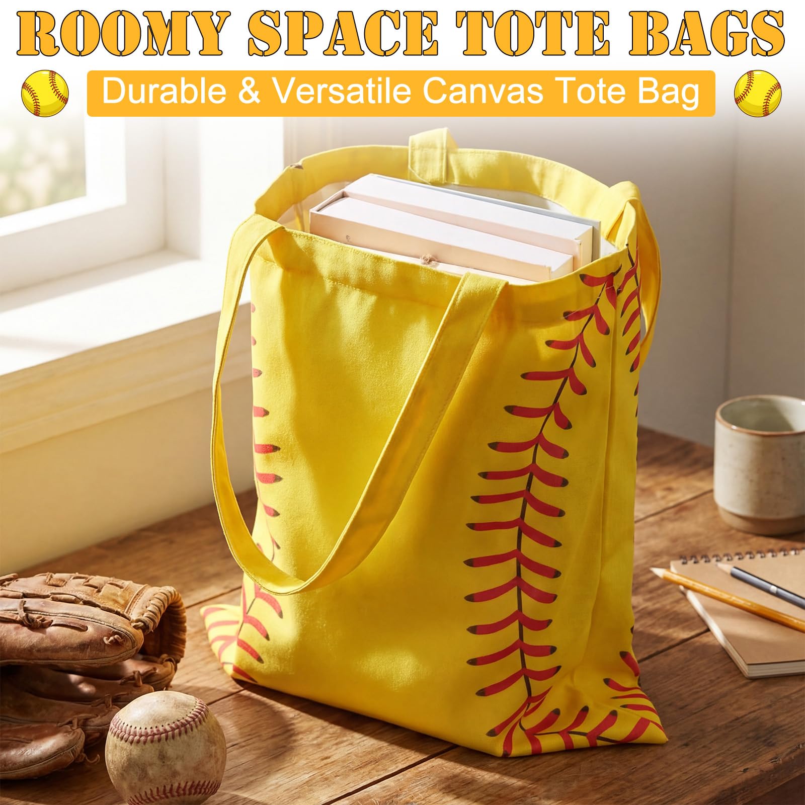 wesnoy tote on bleachers at game, matches team spirit and convenience
