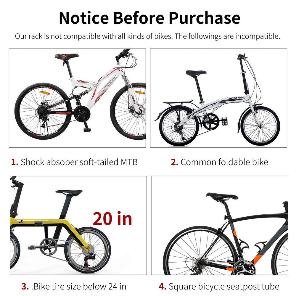 West Biking rubber and foam gaskets protecting frame paint and reducing slippage