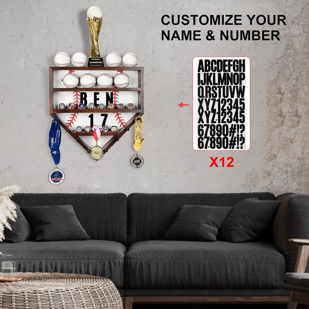 Westant medal dowels with hanging medals benefit: neat medal storage