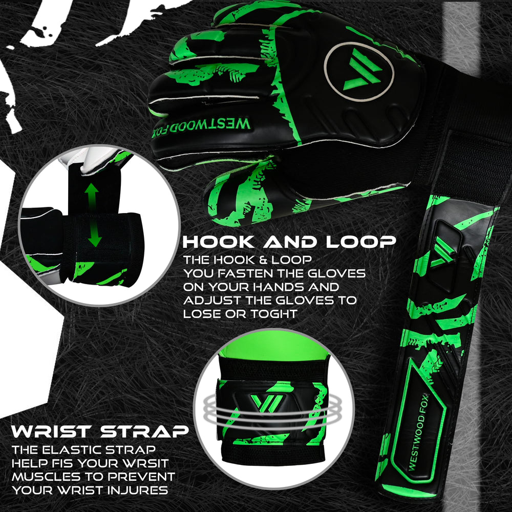 WESTWOOD FOX breathable backhand material for cooling comfort