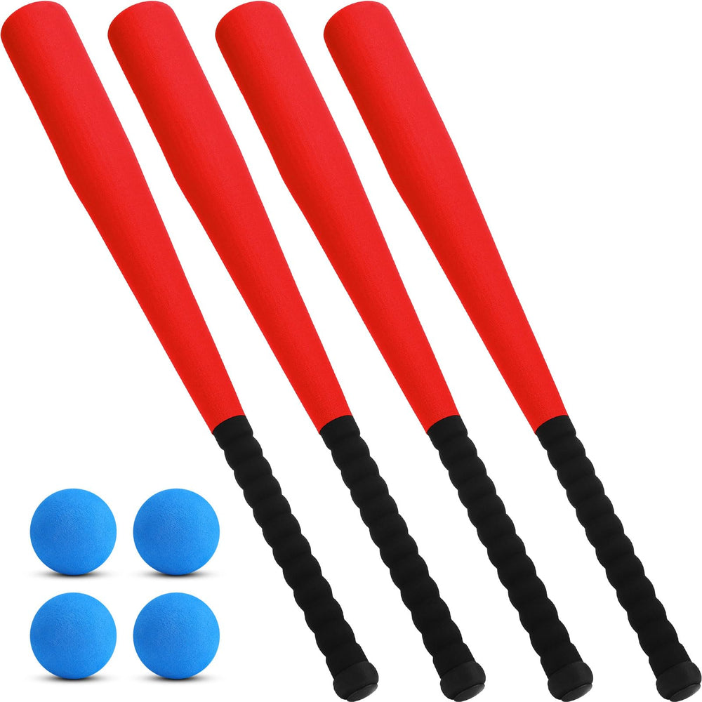 Wettarn front view of 24-inch foam bat showing colorful safe design