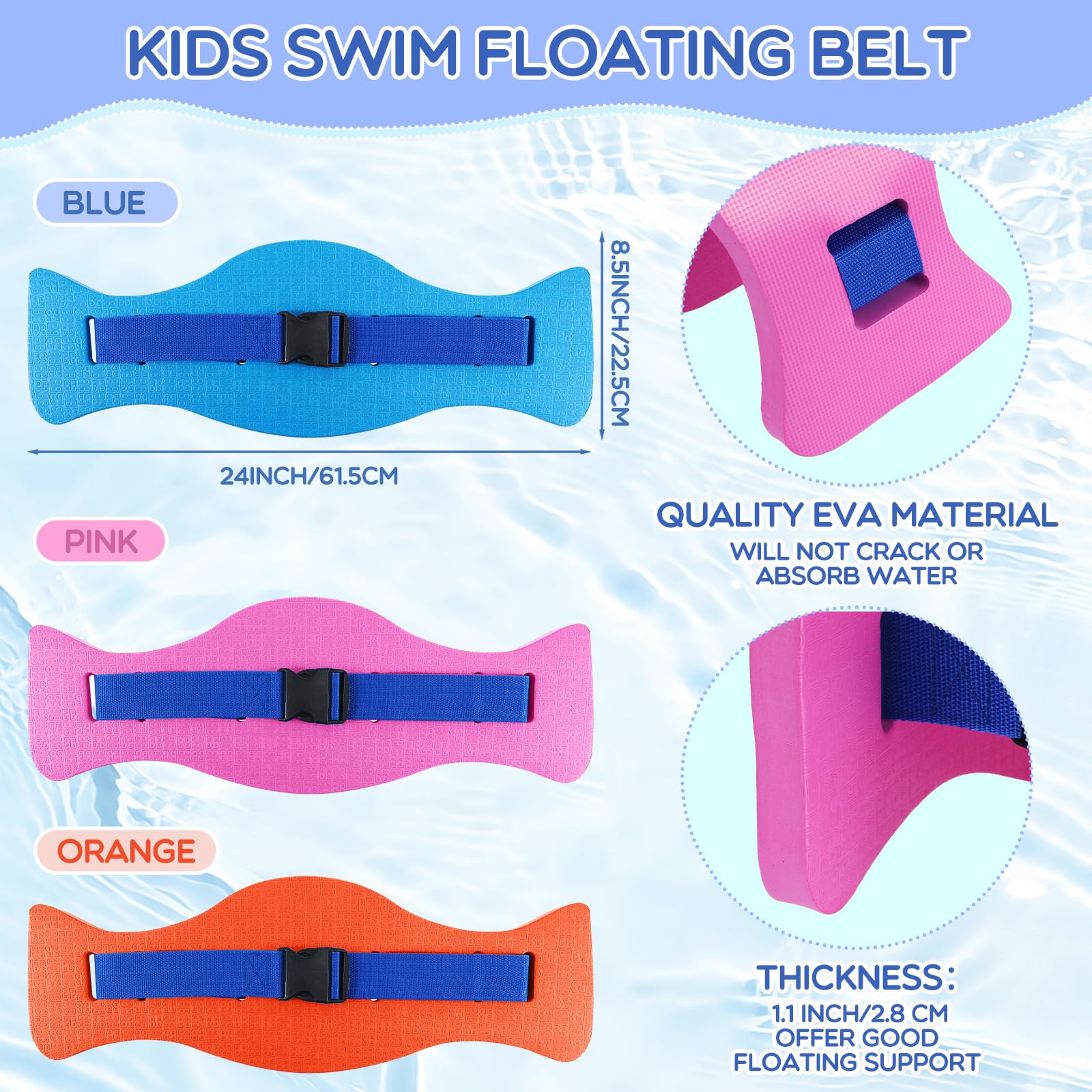 Wettarn EVA foam close-up highlighting texture and long-lasting buoyancy benefit
