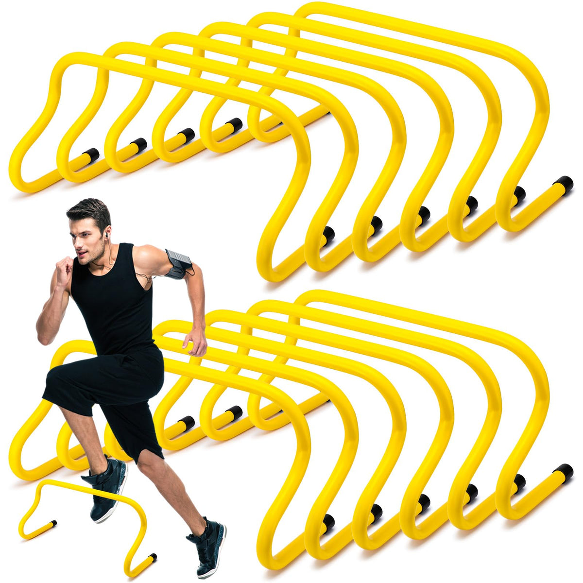 Wettarn front packaging showing 12 yellow hurdles and easy transport benefit