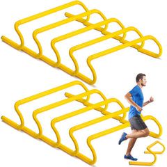 Wettarn front packaging showing ten yellow hurdles for visible team training