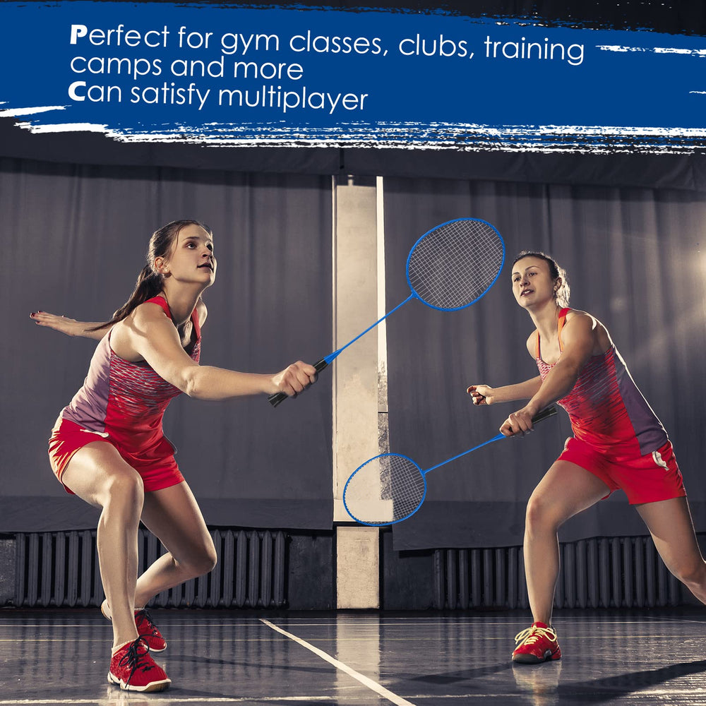 Wettarn two players using rackets in backyard demonstrating group play