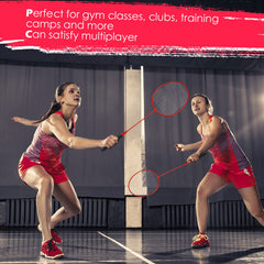Wettarn racket in use during backyard game demonstrating easy handling