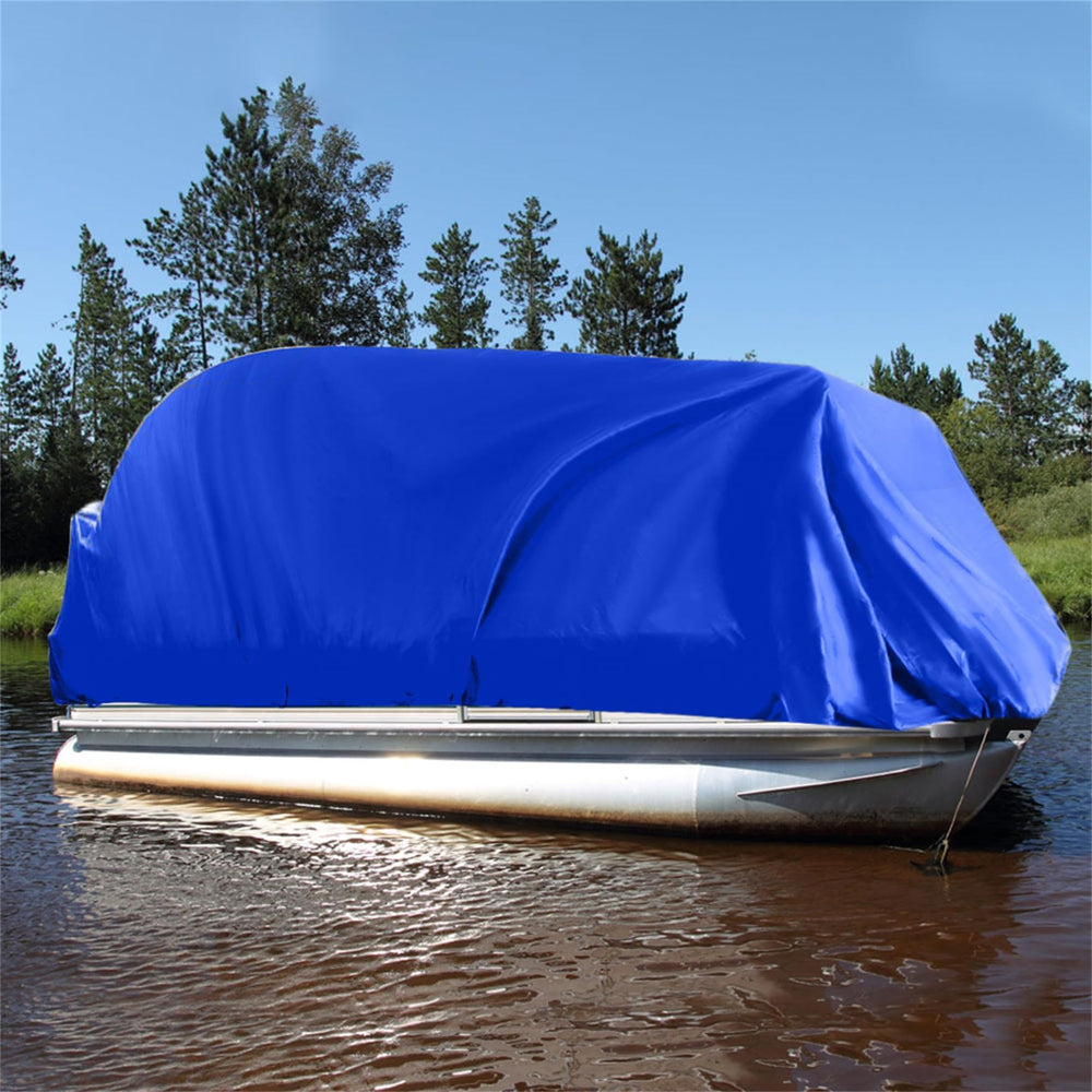 WFLNHB side profile showing cover fit on trailer for stable transport