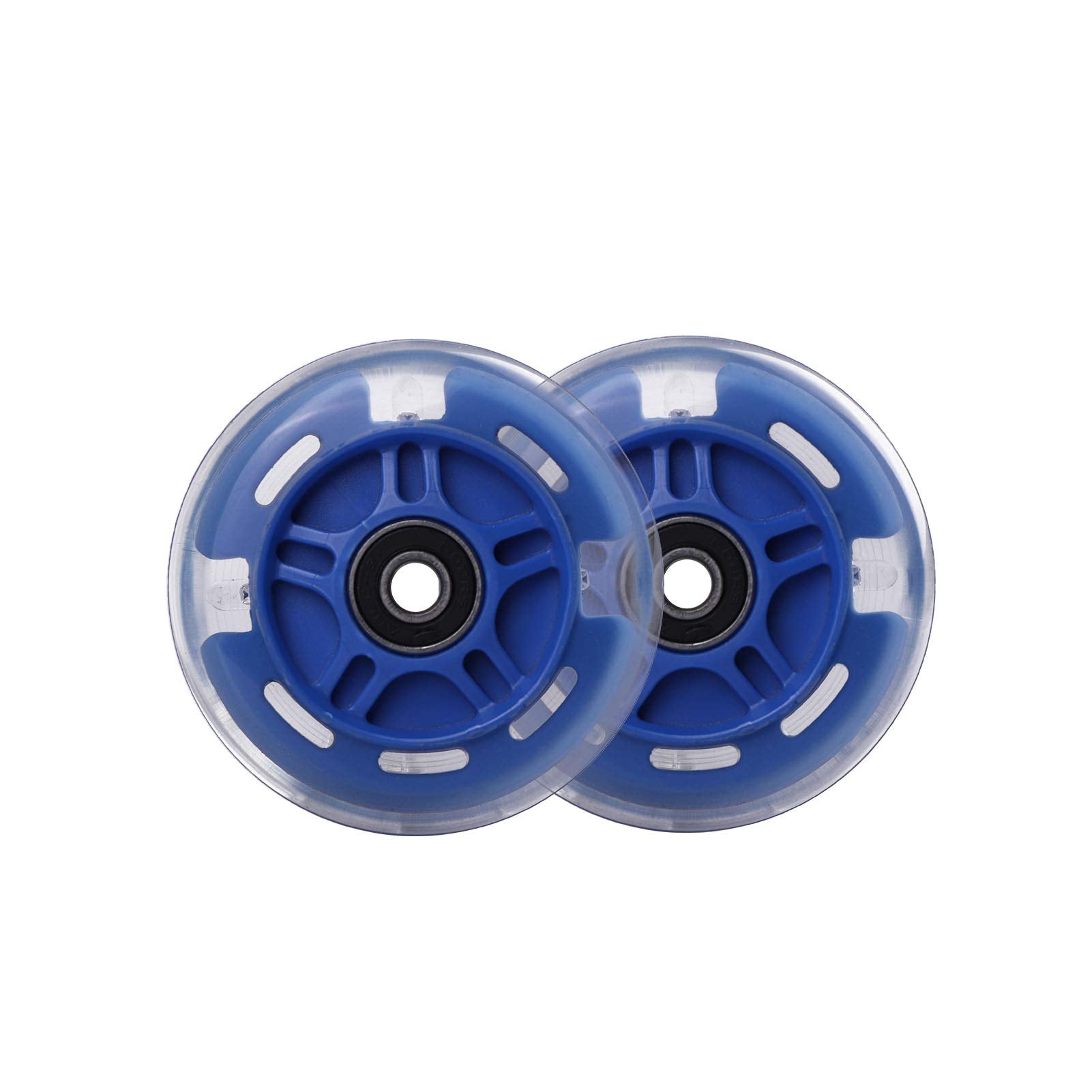 WHEELGOO close-up of PU tread and magnetic core for durable flashing