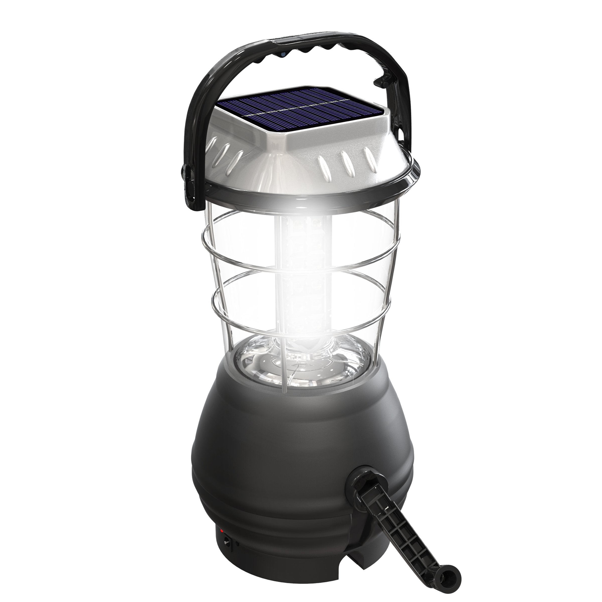 Whetstone lantern front view showing compact LED lighting and portability benefit