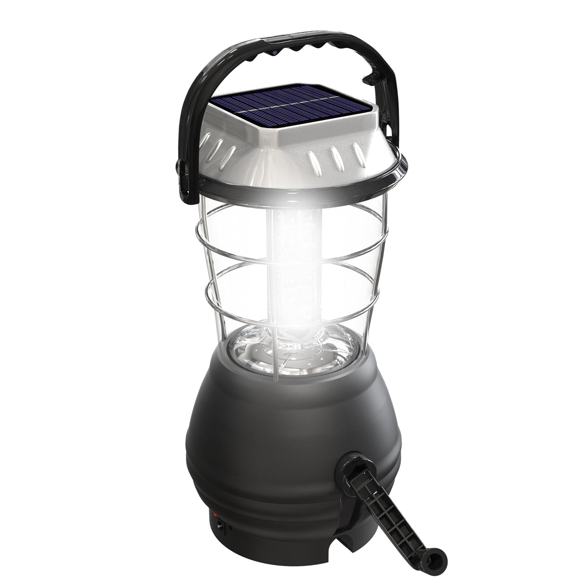 Whetstone lantern front view showing compact LED lighting and portability benefit