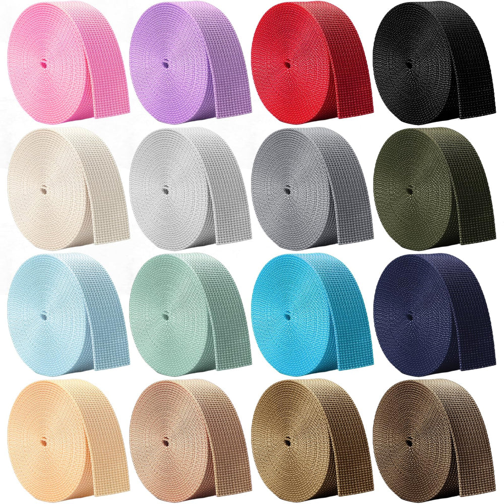 Wholelovein front packaging showing 16 colorful webbing rolls and benefits