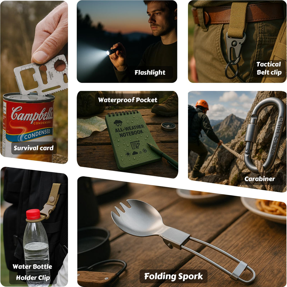 WIFER tools in backpack pocket showing compact storage benefit easy portability