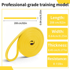 WIFOCU yellow band close-up highlighting TPE texture and comfortable grip