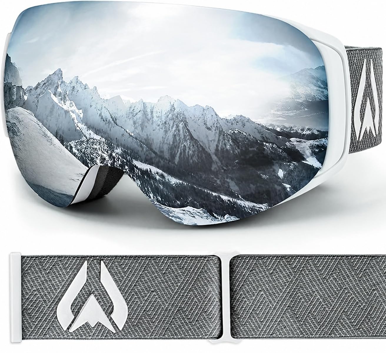 Wildhorn Roca front view showing wide panoramic lens and clear field of vision