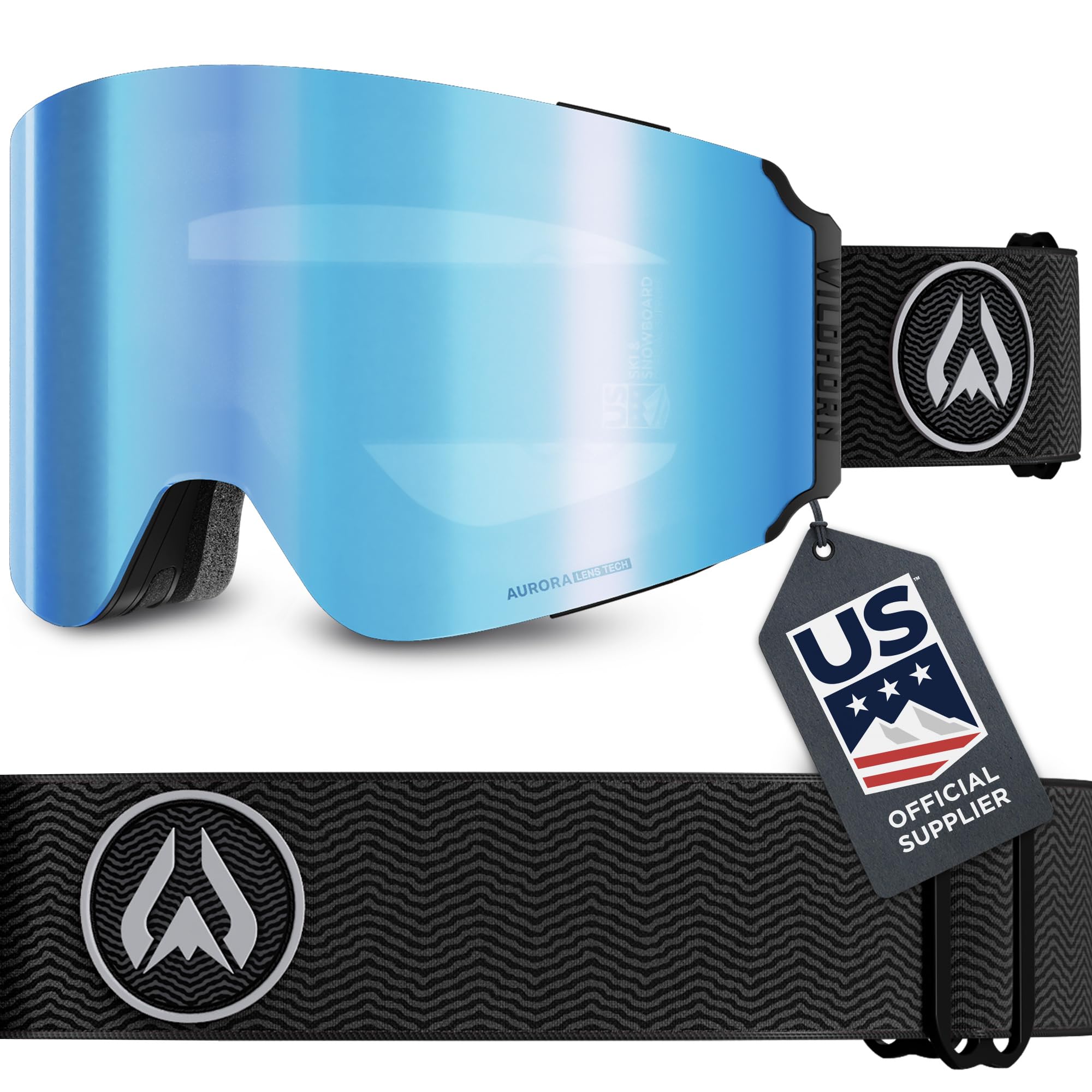 Wildhorn Roca Pro front view showing wide 185° lens for better peripheral vision