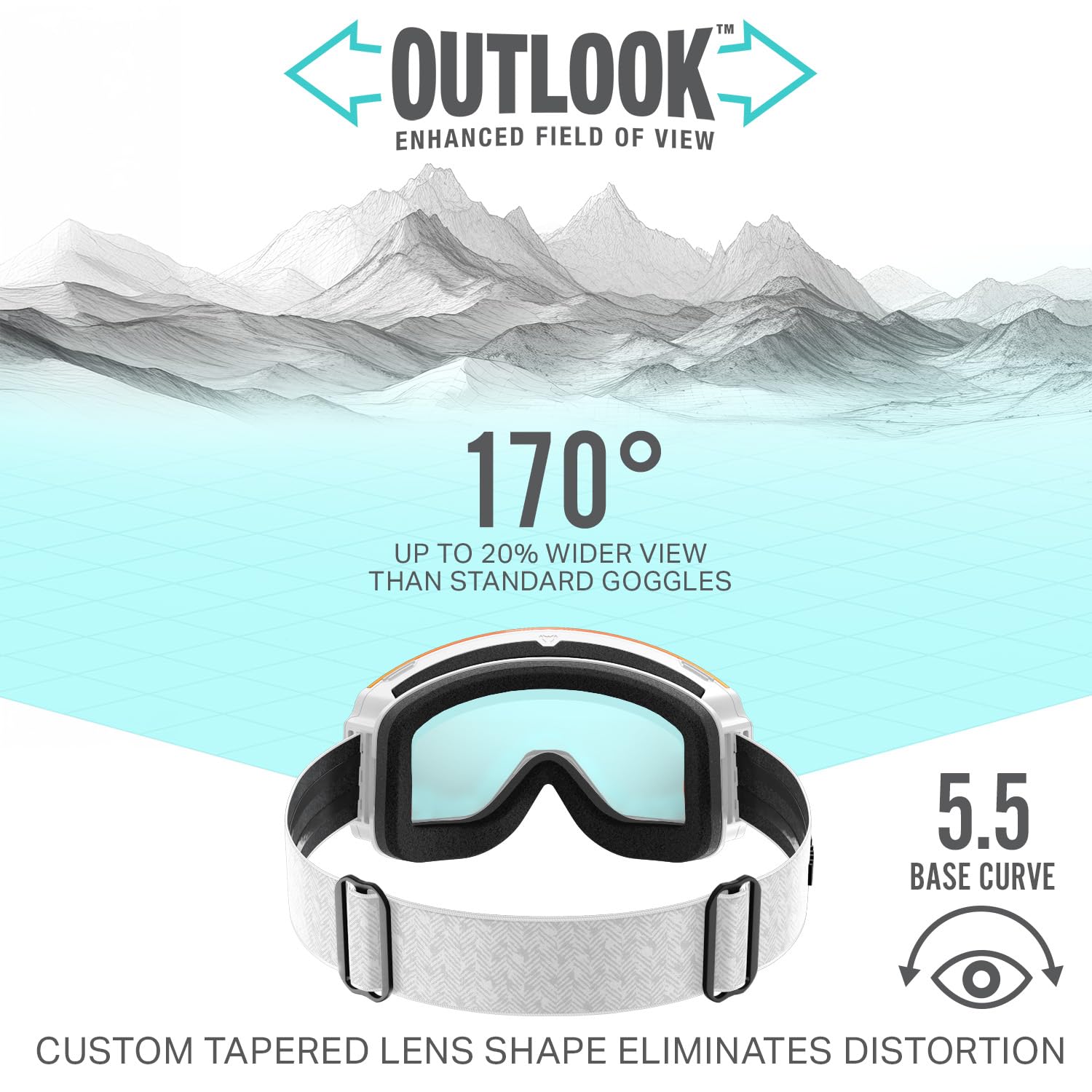 Wildhorn Roca Pro worn on-slope showing visibility and protection while riding