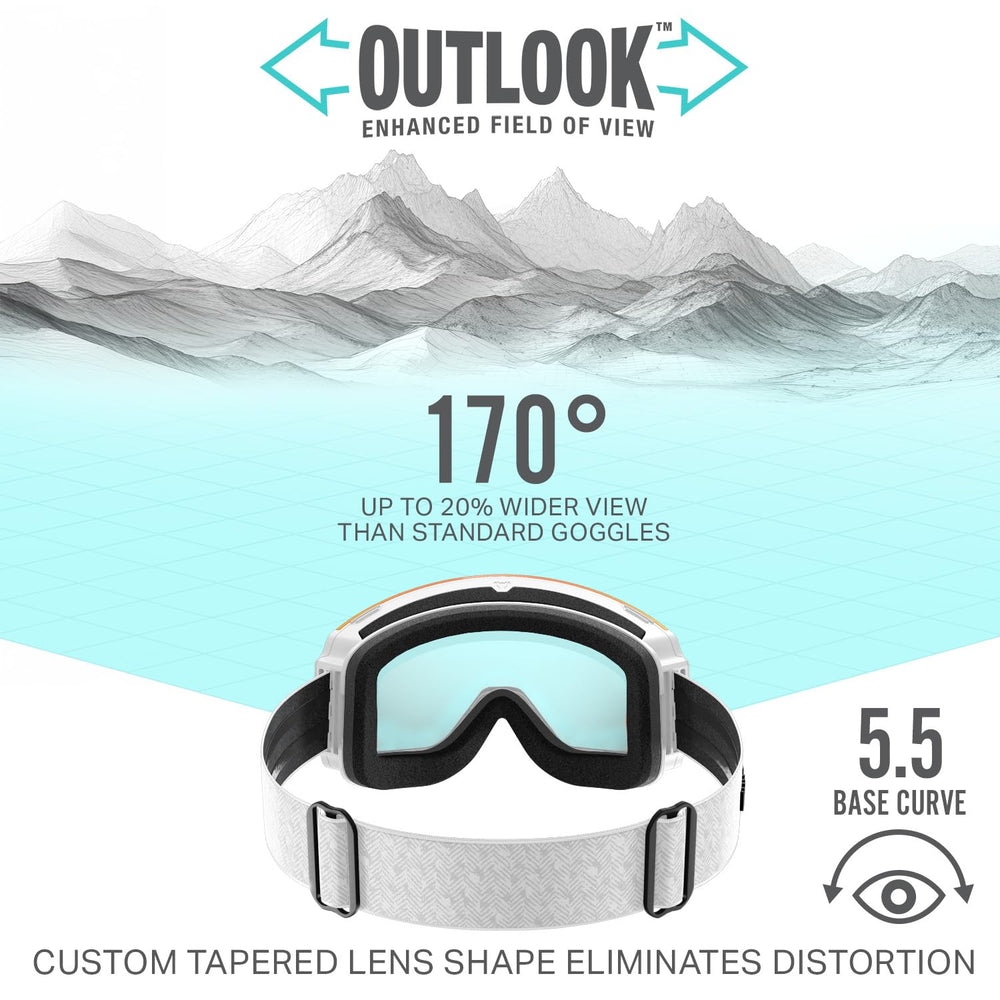 Wildhorn Roca Pro worn on-slope showing visibility and protection while riding