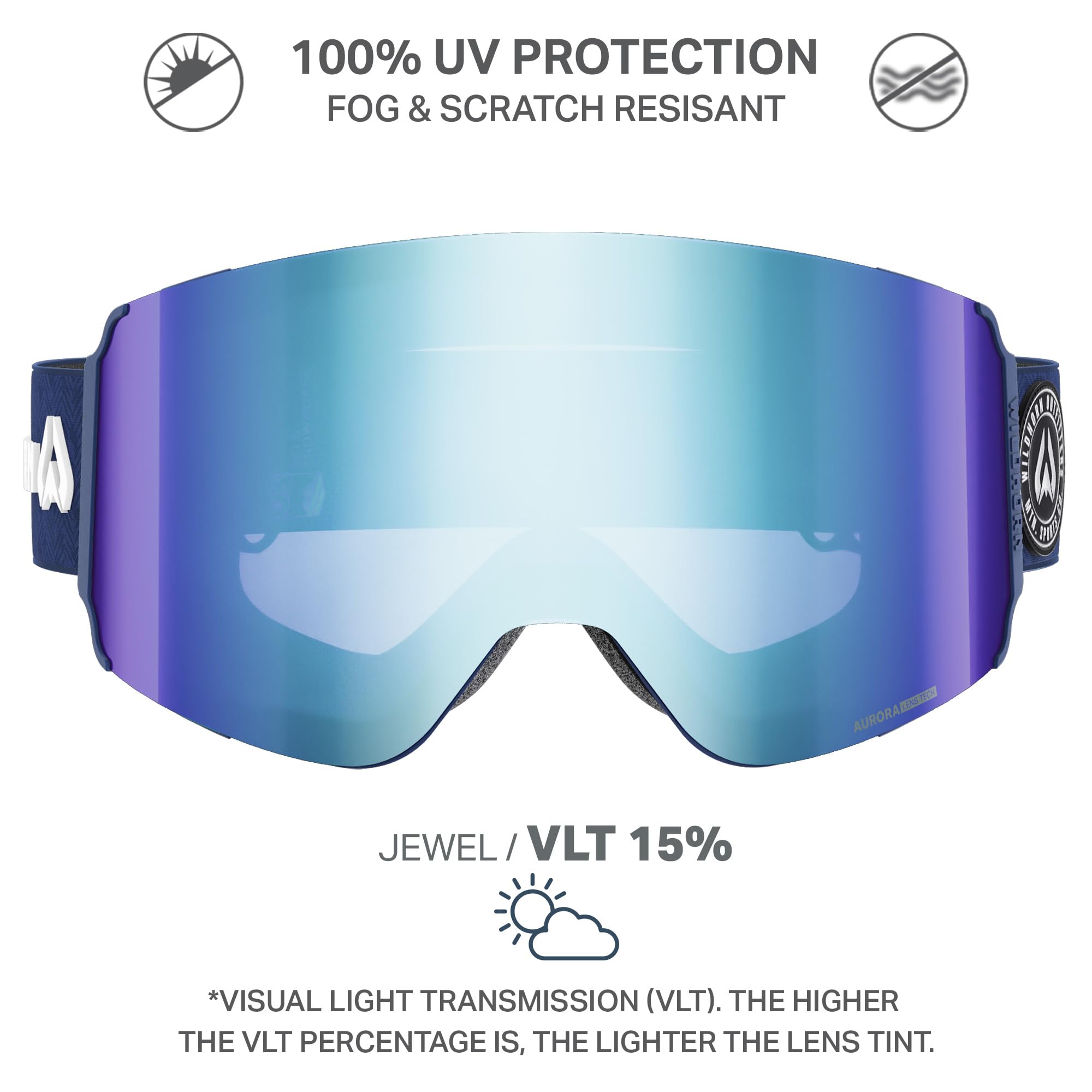 Wildhorn Roca Pro in-use on slope showing enhanced peripheral awareness