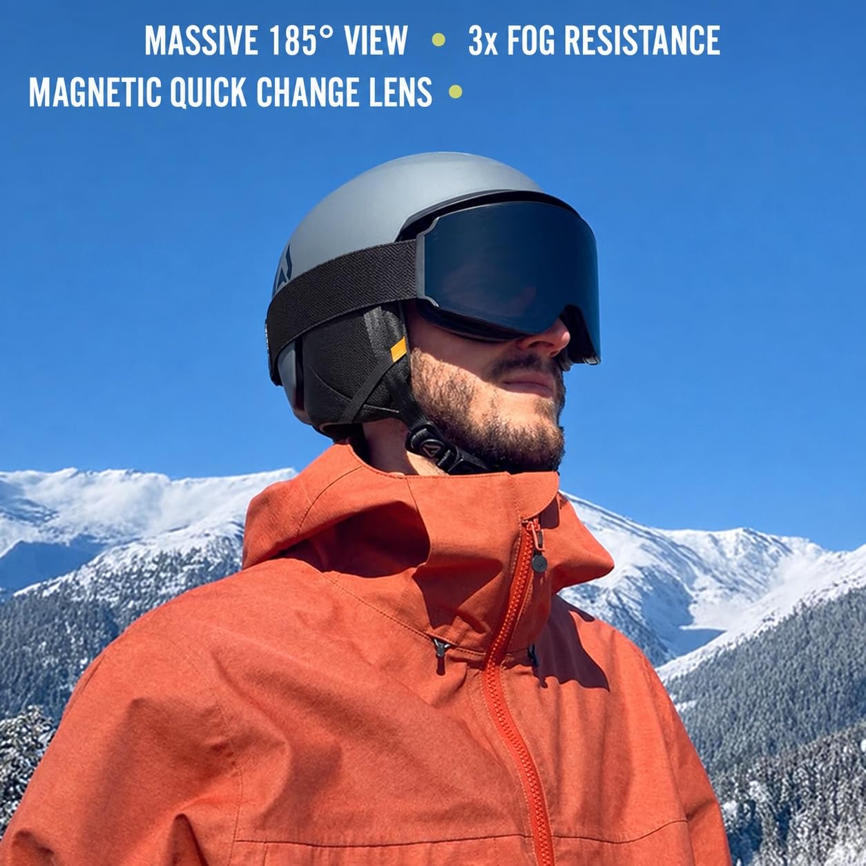 Wildhorn Roca Pro side profile highlighting wraparound fit for improved peripheral vision