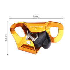 WILDKEN ascender held in hand to show size and weight benefit lightweight portability