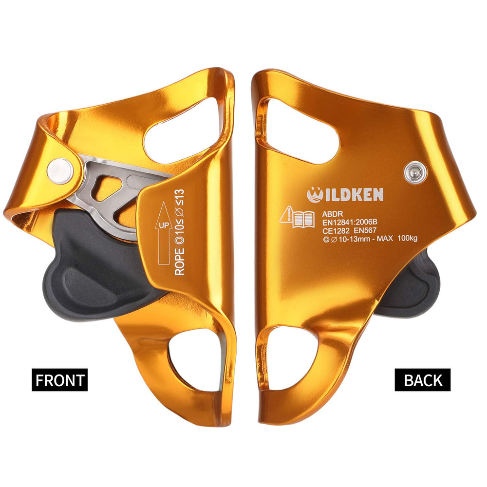 WILDKEN side profile showing spring safety catch for quick one-handed operation benefit fast use