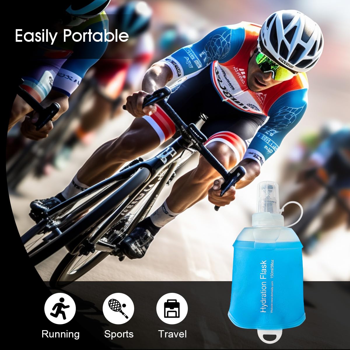 WILDREEDS soft flasks open and drying showing simple cleaning and odor prevention