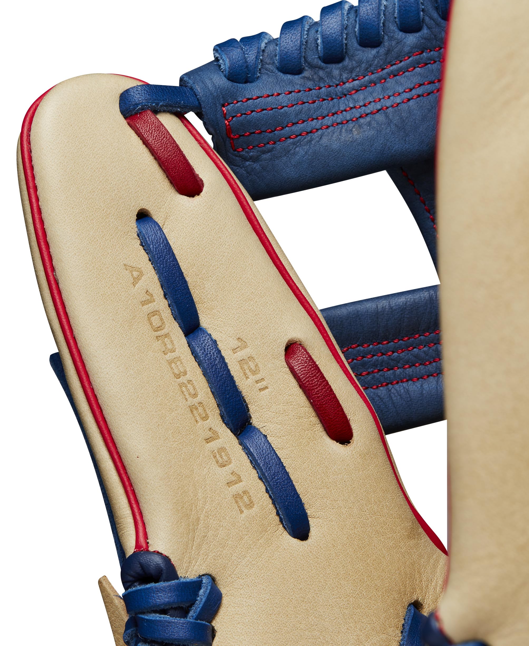 WILSON glove in packaging highlighting handcrafted Pro Stock finish
