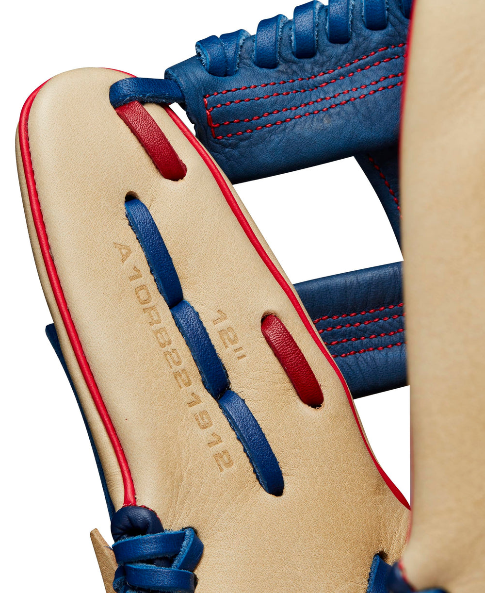 WILSON glove in packaging highlighting handcrafted Pro Stock finish