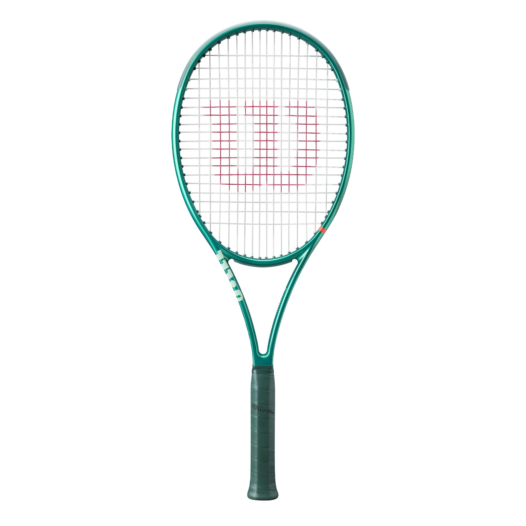 WILSON Blade 98 V10 front view shows sleek Championship Green and ready-to-play benefit
