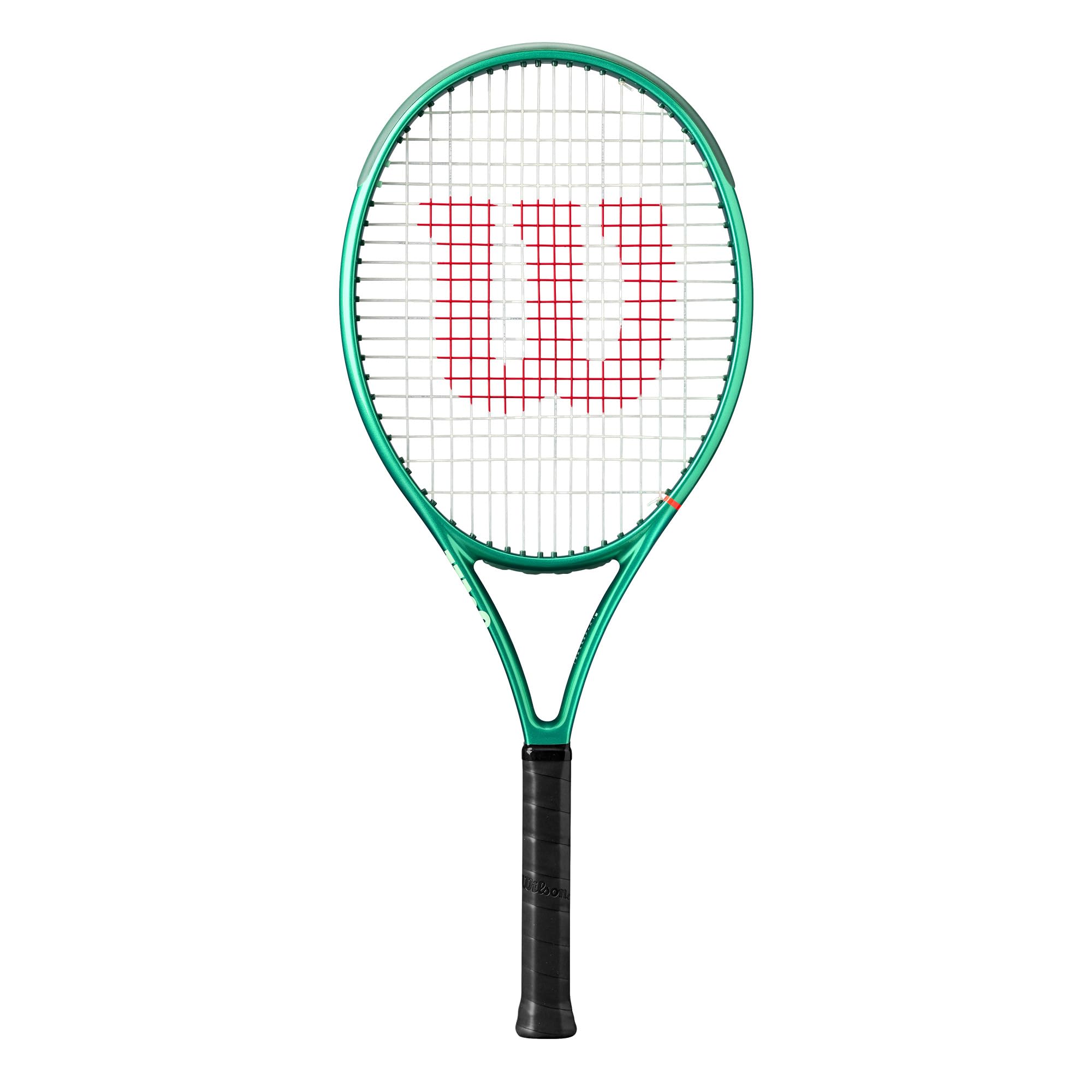 Wilson Blade V10 front view showing green frame and ready-to-play benefit