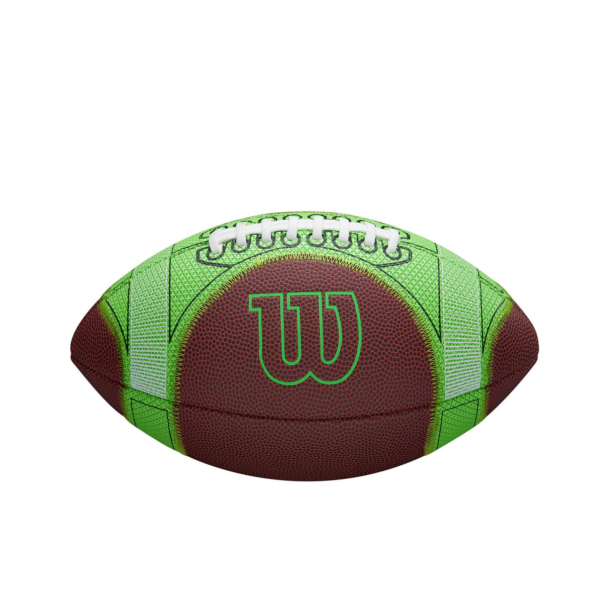 WILSON Hylite front view showing green guides and clear visibility benefit