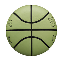 Wilson ball being lit by phone flashlight demonstrating instant glow activation for nighttime play
