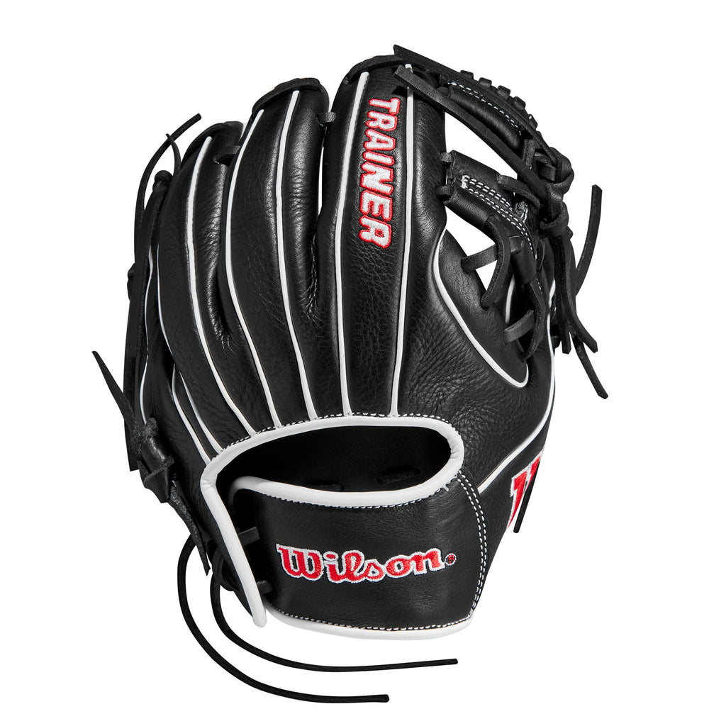 Wilson pocket close-up highlighting tight pocket for secure ground-ball control