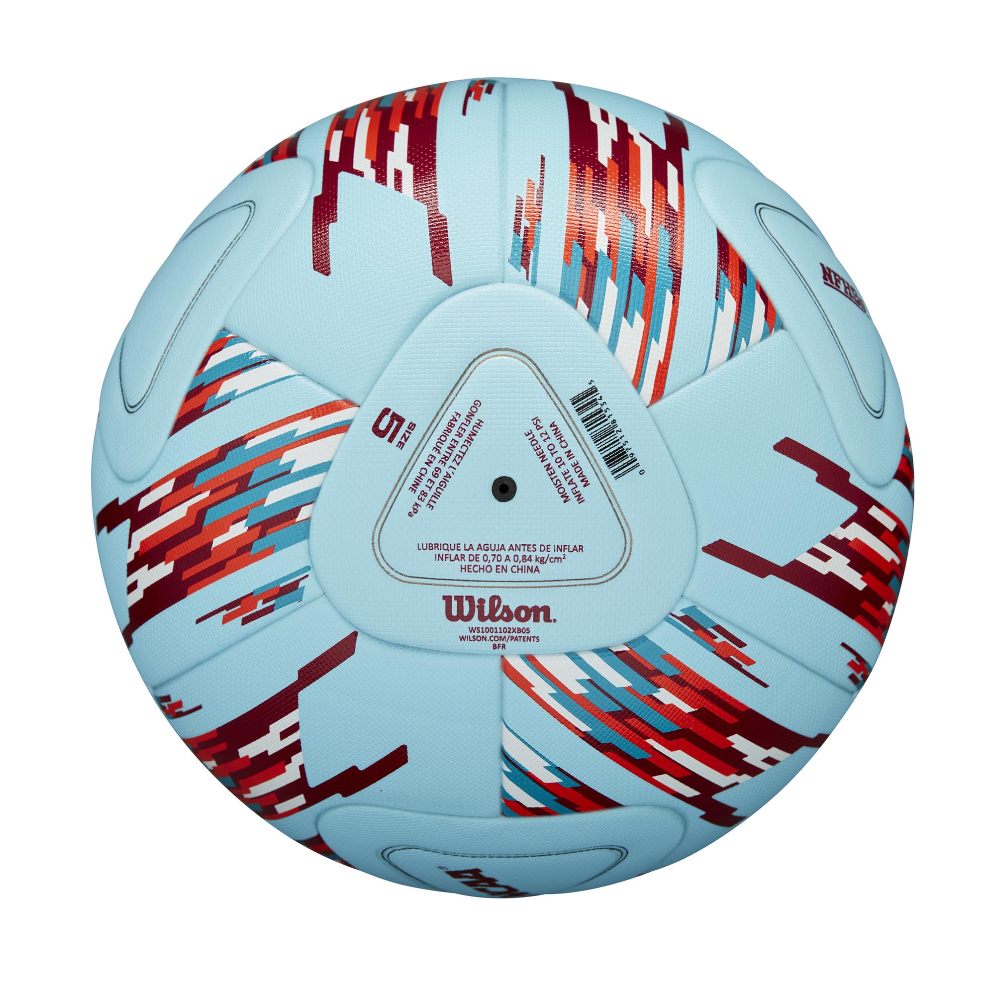 WILSON Vanquish on stadium turf in evening light showing high visibility for games