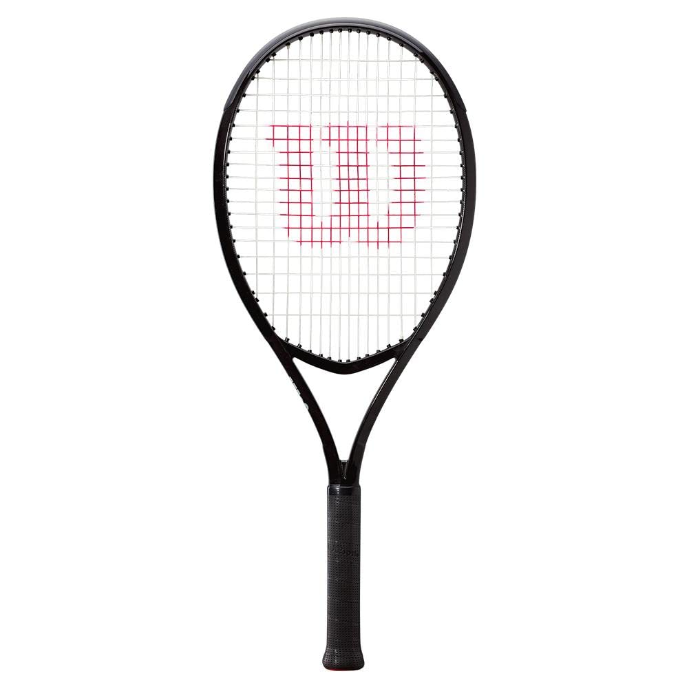 WILSON XP 1 front view showing black frame and elegant finish for confident play