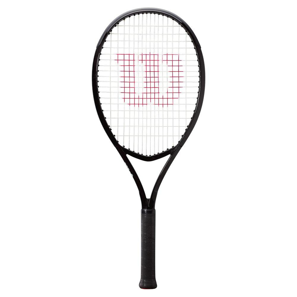 WILSON XP 1 front view showing black frame and elegant finish for confident play