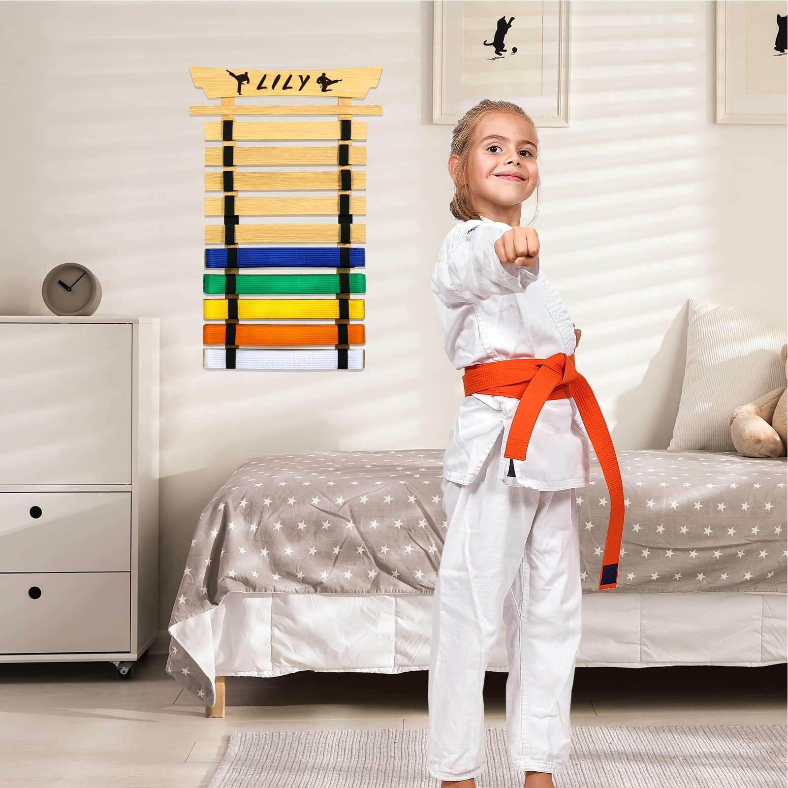 Winartton personalized stickers on slats adding name and achievement display benefit