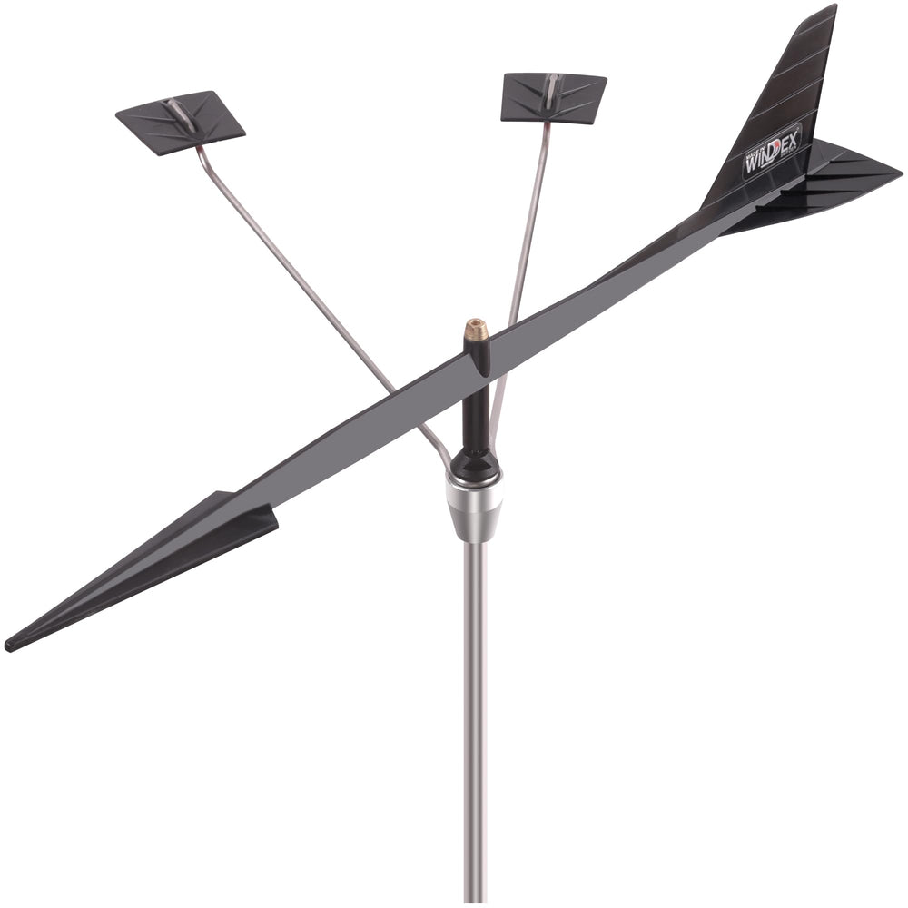 Windex 10C front assembly showing vane and index arms for quick wind reads