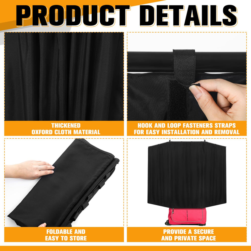 Windkream inner blackout layer close-up ensuring added privacy benefit