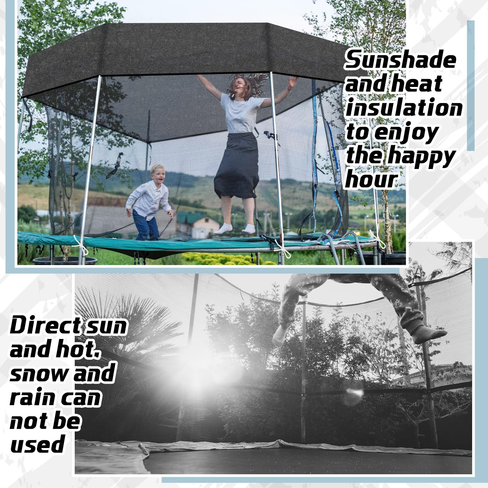 Windyun canopy installed in backyard setting improving comfort and sun protection