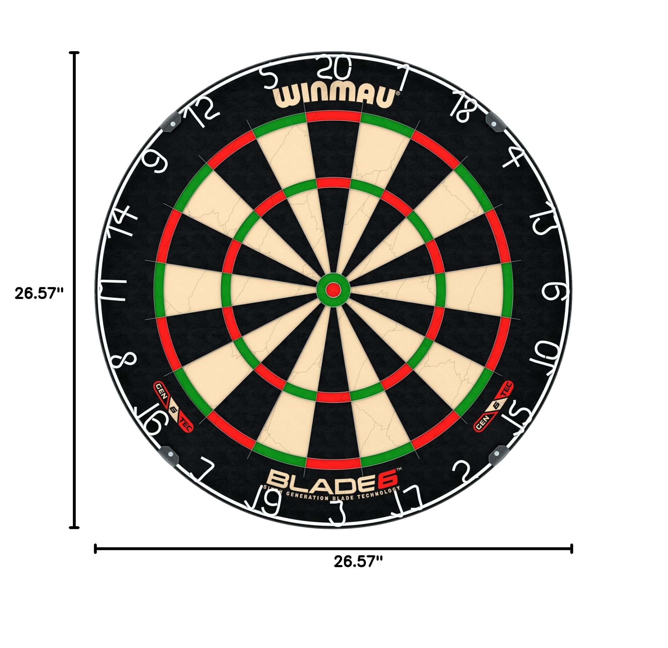 Winmau packaged complete set ready-to-play for instant setup convenience