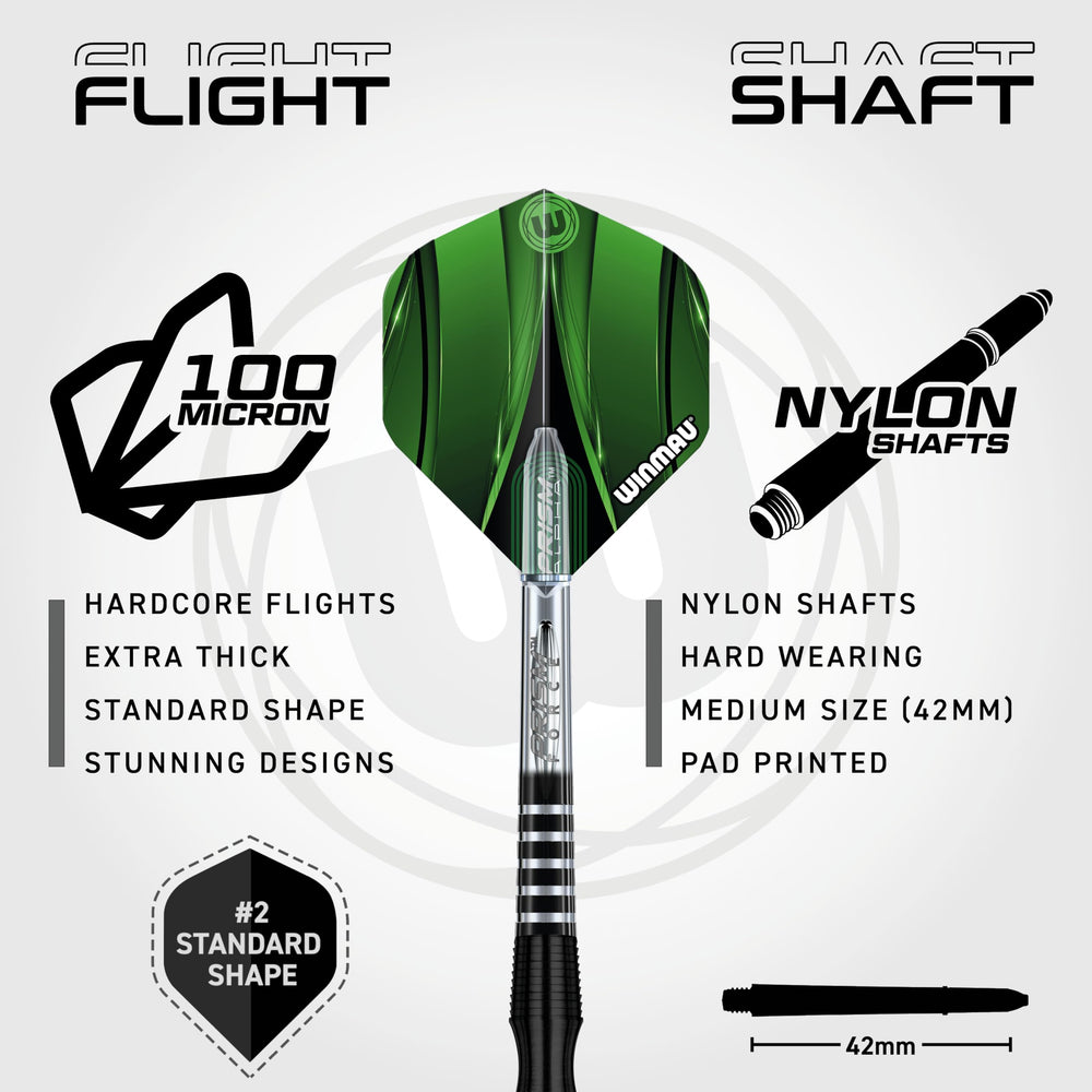 Winmau Sniper Black steel tip with aluminium point protector protecting tips during transport