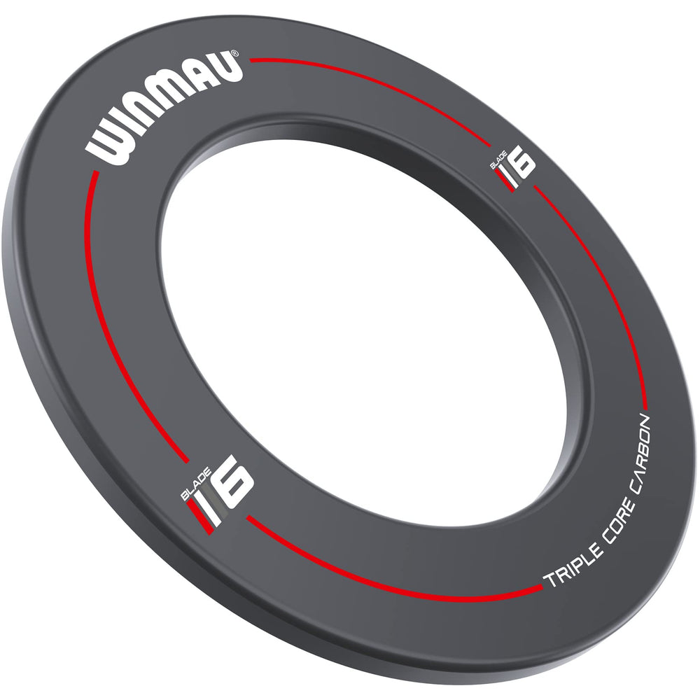 Winmau surround measurement label image showing 43.6cm and 67.5cm dimensions
