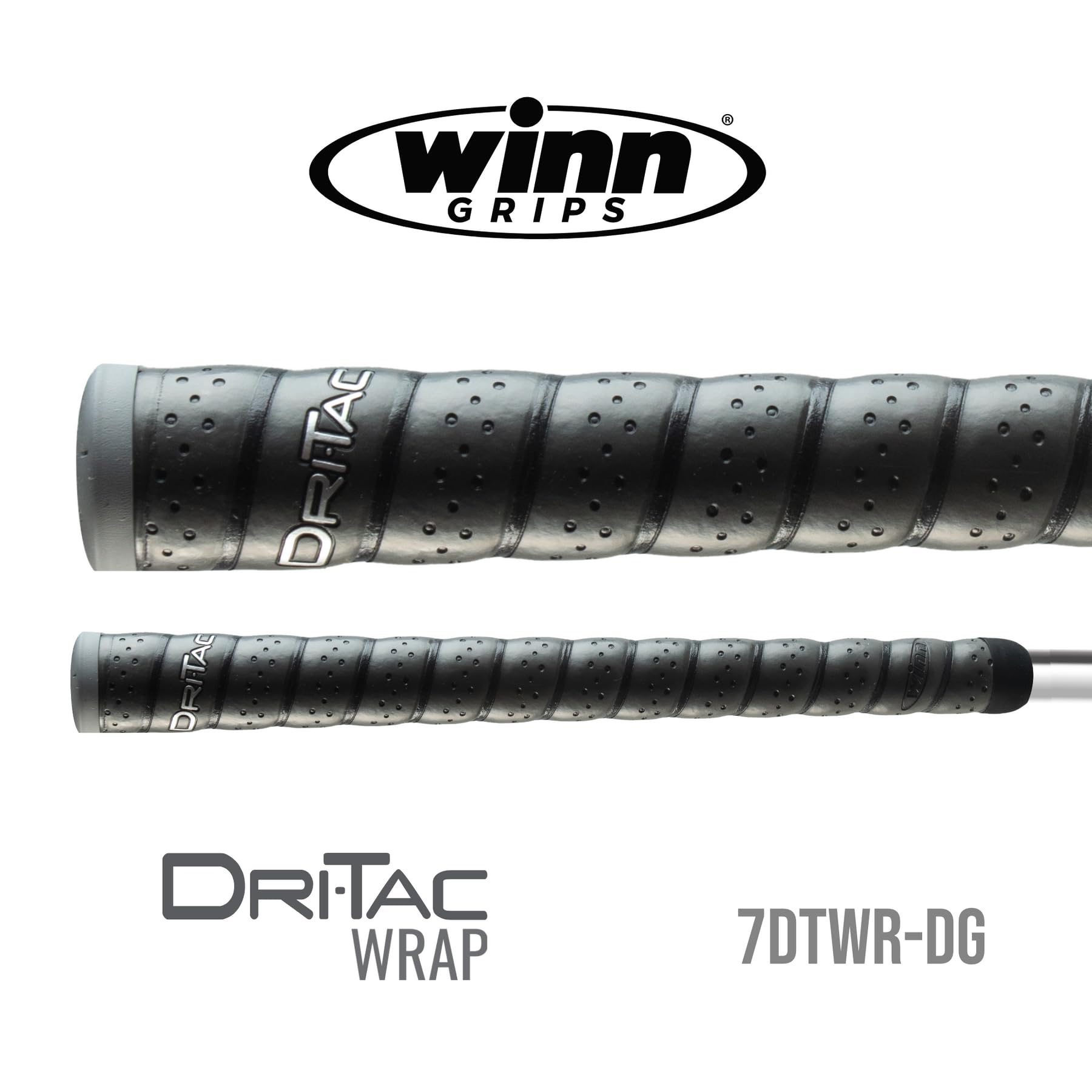 Winn Dri-Tac close-up of dry polymer texture highlighting cushioned, non-slip surface