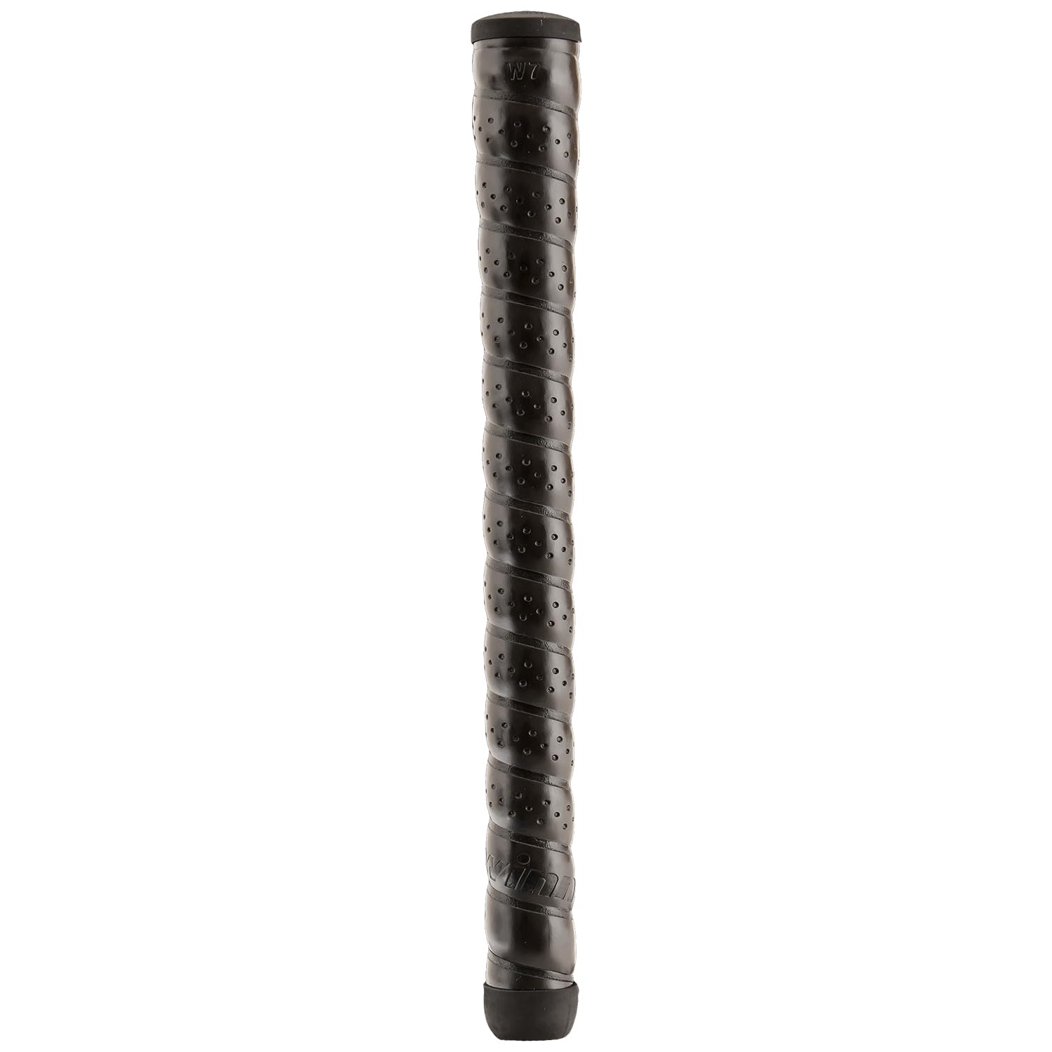 Winn excel wrap oversize black front view showing clean finish and shape for consistent grip